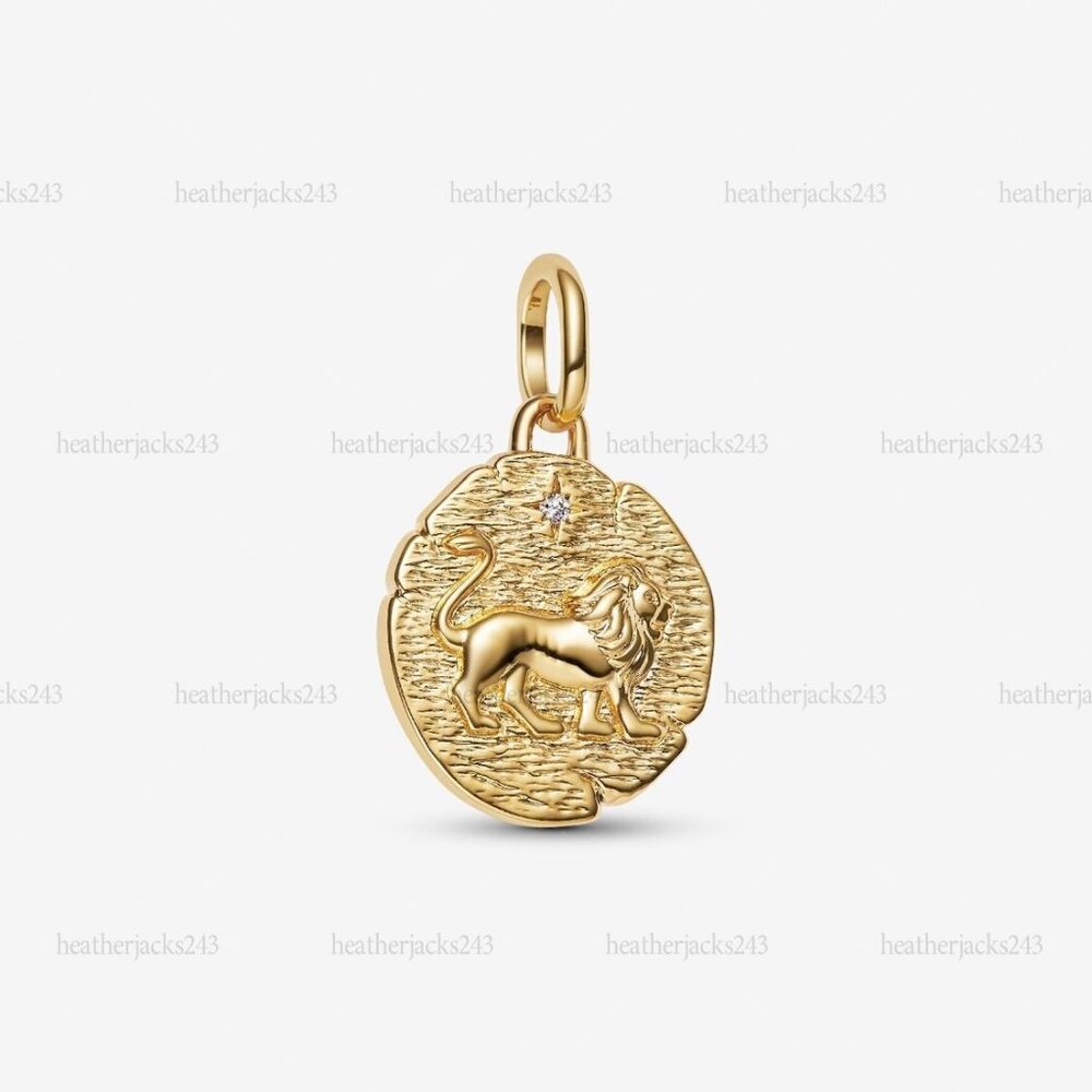 Pandora Lion Medallion Charm